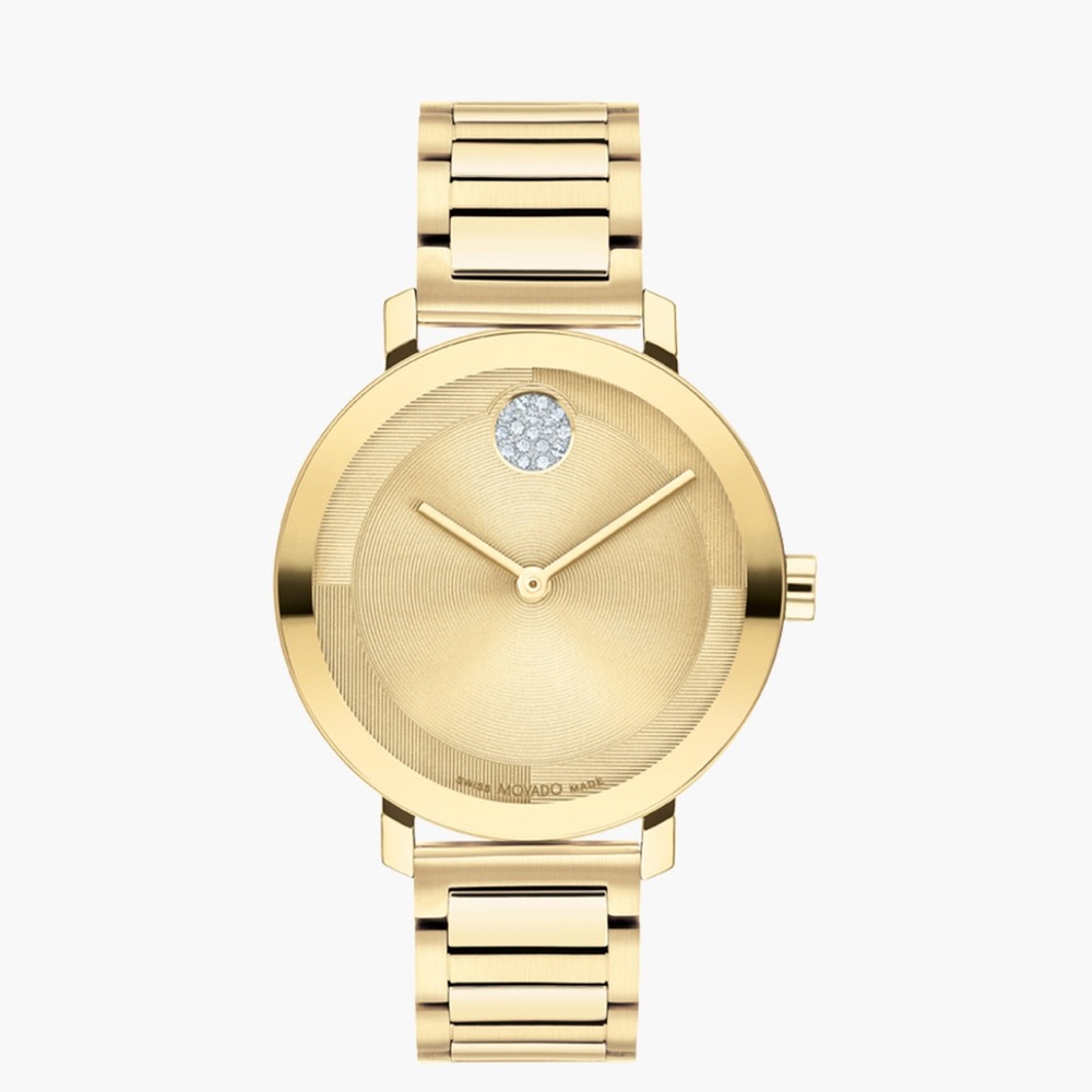 Movado Bold Women's Gold Watch